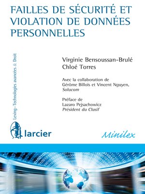 cover image of Failles de sécurité et violation de données personnelles
